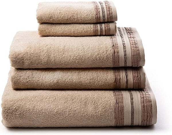Set 3 asciugamani + 3 ospiti Plissè di Caleffi – BIBI HOME