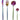Set 16 Posate Acciaio Inox Iridescenti Item International – Eleganza Orientale per 4 Persone