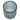 Set 6 Bicchieri in Cristallo Grattato Azzurro | Item International 240 ml